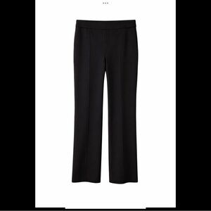 Nine West Black Straight-Leg Pants XL Stretch Pull-On